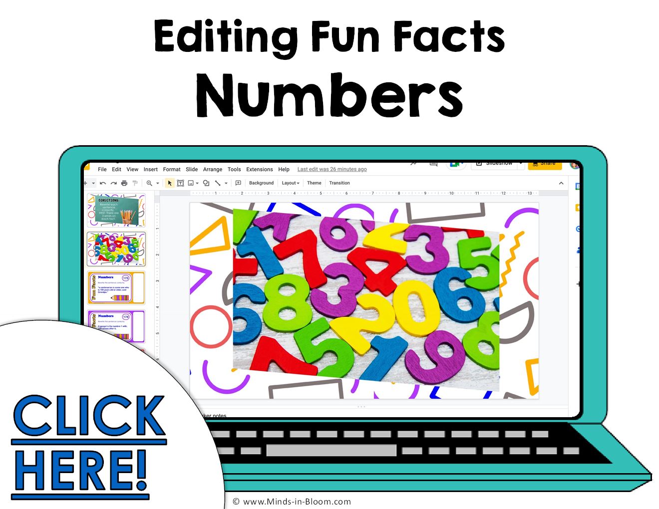 Google Slides - 4 Revising & Editing Task Cards with Fun Fact about ...