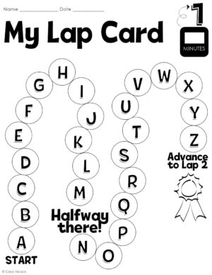 The Factz - Lap Cards - Keep track of student progress Multiplication Mastery Progress