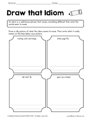 Draw that Idiom