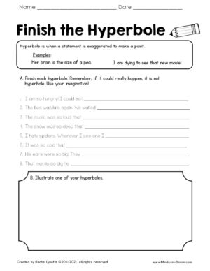Finish the Hyperbole