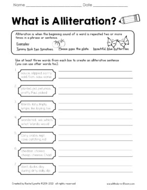 What is Alliteration?