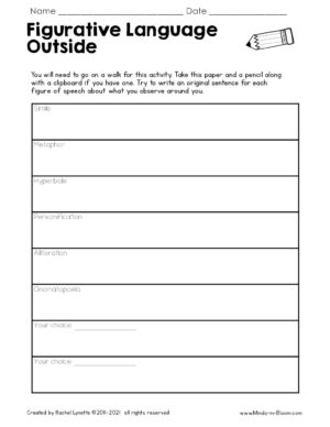 Figurative Language Outside