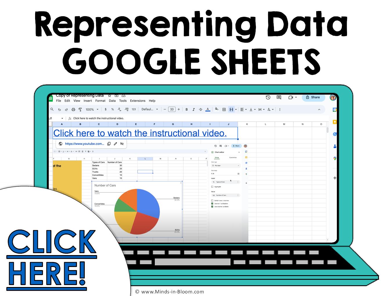 representing Data with Graphs and Plots - Google Sheets Activity ...