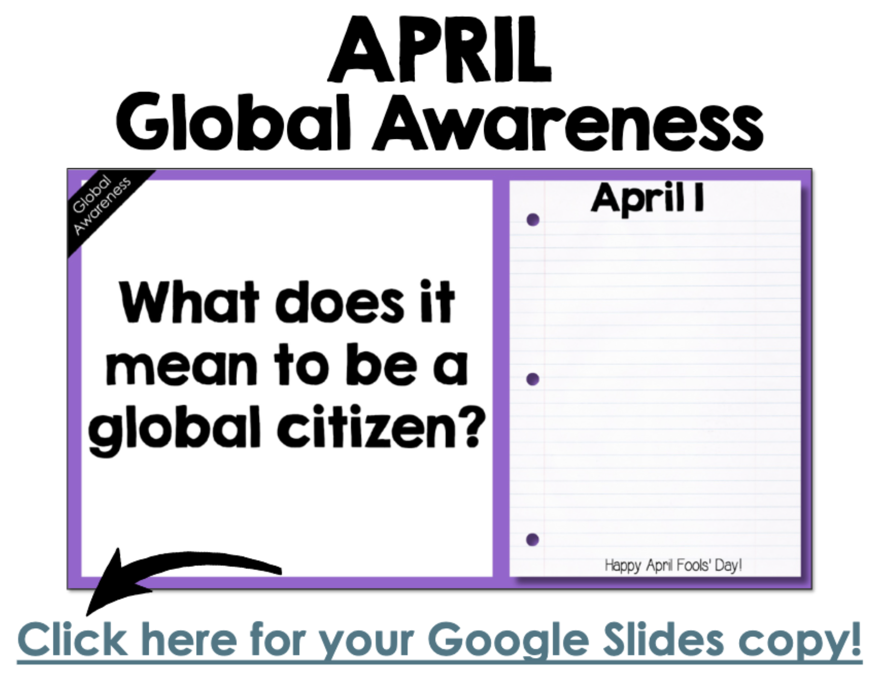 April Daily Slides – Morning Meeting – Growth Mindset