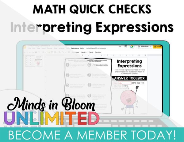 Google Slides - Math Quick Checks (Great for 5th graders ...