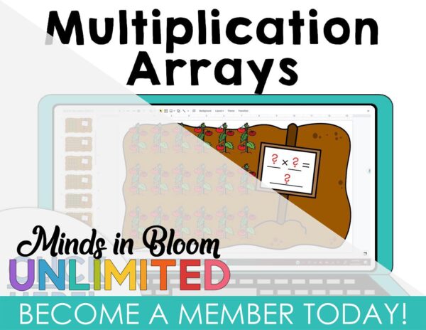 Google Slides Activity - Multiplication Arrays with Gardens - Minds in ...