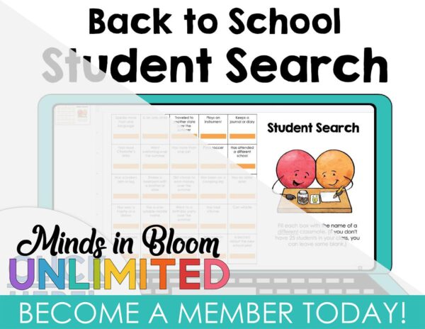 Google Slides - Back to School Bingo - Get to know you activity - Minds ...