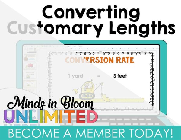 Google Slides Activity - Converting Customary Units of Length - Minds ...