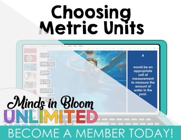 Google Slides - Choosing Metric Units of Measurement - Minds in Bloom ...